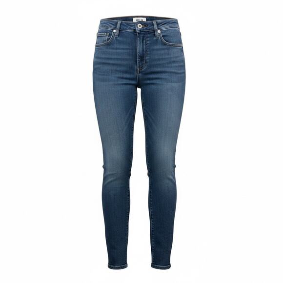 Agolde Denim - AGOLDE Sophie High Rise Raw Hem Crop Denim Jeans - Size 27